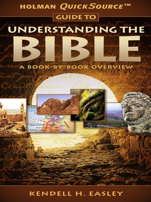 cover image of Holman Quicksource Guide to Understanding the Bible
